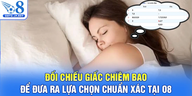 Đối chiếu giấc chiêm bao để đưa ra lựa chọn chuẩn xác tại O8